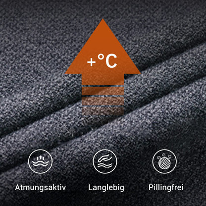 🍃Langarm-Oberteil in Layering-Optik für Herren