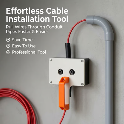 🔧 Effizientes Kabelziehwerkzeug – die ultimative Lösung für einfache Verkabelung – schnell, robust & vielseitig – perfekt für Elektroinstallationen, Netzwerke & DIY-Projekte