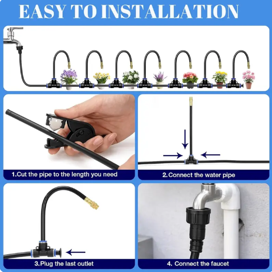 💦 Free Bending Watering Nozzle Sprinkler – flexibel, vielseitig & einfach zu bedienen – perfekt für Garten, Balkon & Pflanzenbewässerung – einstellbarer Wasserstrahl