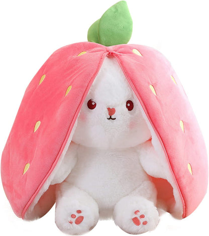🐰Schönes Geschenk 50% RABATT🍓Strawberry Bunny verwandelt sich in ein kleines Kaninchen