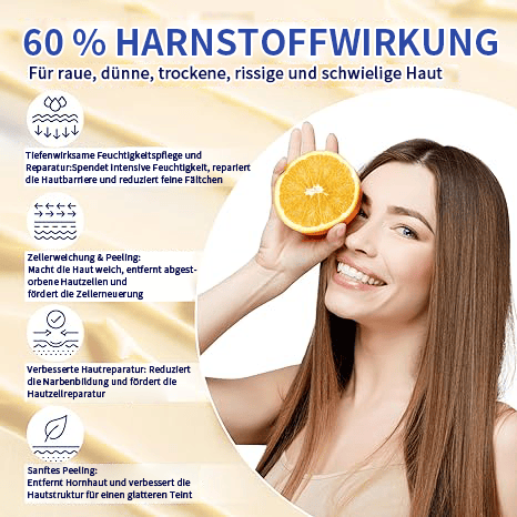 🧴 Feuchtigkeitsspendende Fußcreme – repariert trockene, rissige Haut, pflegt intensiv & sorgt für geschmeidige Füße – ideal für die tägliche Pflege