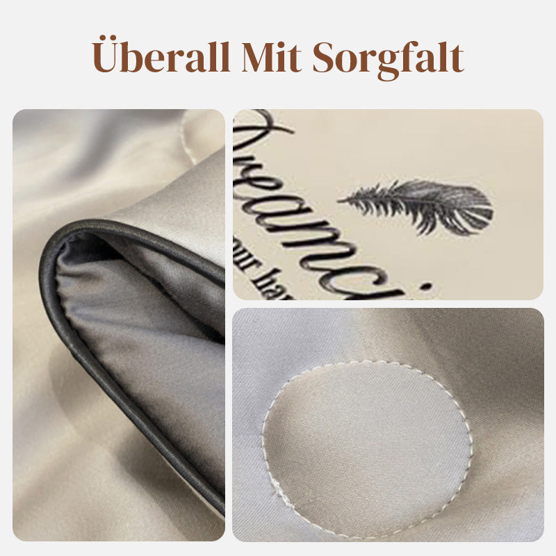 🛏️❄️ 50% RABATT! Atmungsaktives & kühlendes 4-teiliges Bettdecken-Set – Intelligente Temperaturregulierung, ganzjährig ideal für erholsamen Schlaf 🌙