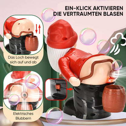 🎁HEISSER VERKAUF 54% RABATT🔥Weihnachtsmann Seifenblasenmaschine
