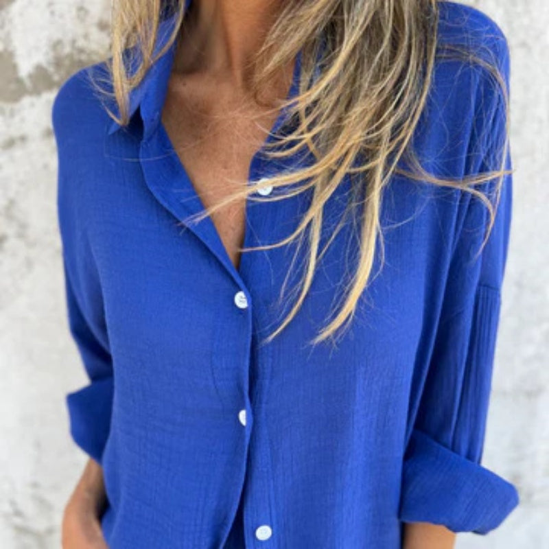 ✨Sehr bequem✨ Lässiges Langarmshirt und Shorts, zweiteiliges Set für Damen