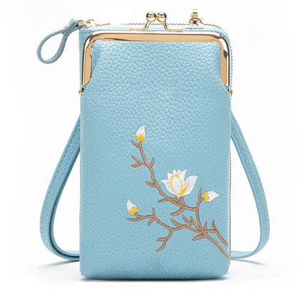 🔥2025 Heißer Verkauf 55% RABATT🔥Damen-Sling-Cross-Body-Geldbörse mit Handyhalterung