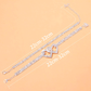 Kaufen Sie 2 und erhalten Sie 15%💖Heart X Heart Ankle Bracelet🌟FREE SHIPPING