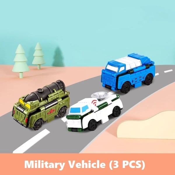 Anti-Reverse-Autospielzeugset (3 Stück)