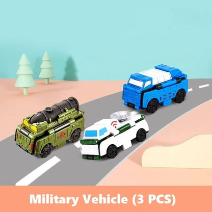 Anti-Reverse-Autospielzeugset (3 Stück)