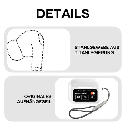 Bluetooth-Ohrhörer mit Geräuschunterdrückung 【Multifunktions-Farbdisplay】