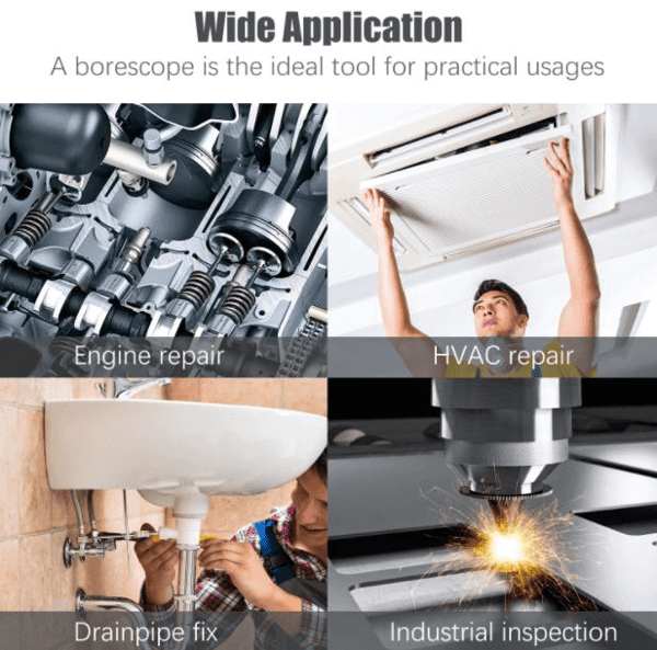 🔥3-in-1-Endoskop, kann für die physische Erkundung verwendet werden