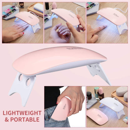 💅 Begrenztes Angebot: Kaufe 1, erhalte 1 GRATIS ✨ Ein-Schritt-Gel-Nagelstift 🎨 Mini UV-Nagellampe für die Hand GRATIS dazu💡