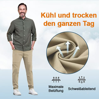 👖Letzter Tag 60% Rabatt!🏆MultiPants – Hochelastische, strapazierfähige Cargohose mit vielen Taschen3