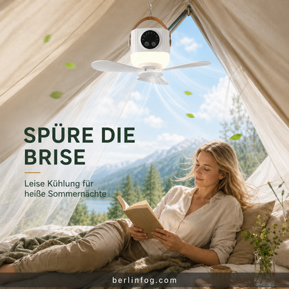 ⏰ Zeitlich begrenztes Angebot: 58% RABATT auf wiederaufladbaren Deckenventilator mit LED! 🌬️✨