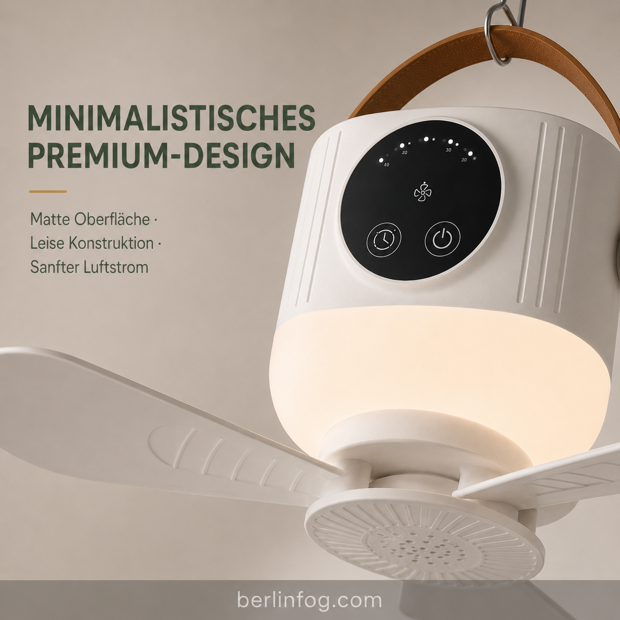 ⏰ Zeitlich begrenztes Angebot: 58% RABATT auf wiederaufladbaren Deckenventilator mit LED! 🌬️✨