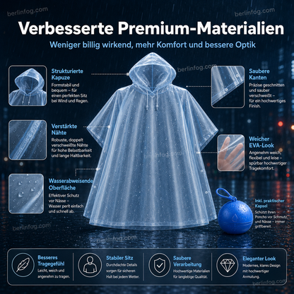 🥳HEISSER SALE 2026🥳💞50.000+ VERKAUFT!👵❤️  Einweg-Regenjacke in Mini-Kugelform (1 kaufen, 2 gratis)