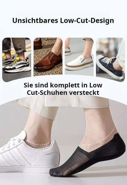 🧦5 Paar Ice Silk No-Show Socken Set