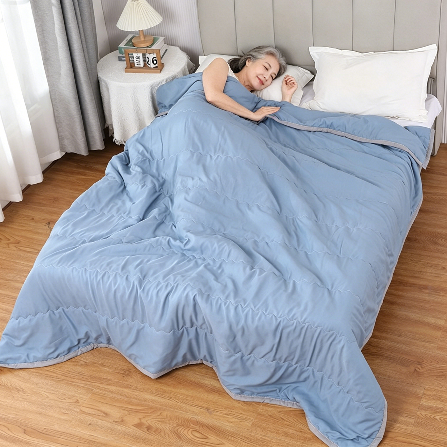 Breathable Cool Comforter—All Sizes In Stock