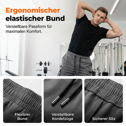 👖🔥 50% RABATT! Herren Casual Cargo-Jogger mit mehreren Taschen – Bequem, elastisch & perfekt für Alltag, Freizeit & Streetstyle ✨