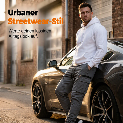 👖🔥 50% RABATT! Herren Casual Cargo-Jogger mit mehreren Taschen – Bequem, elastisch & perfekt für Alltag, Freizeit & Streetstyle ✨