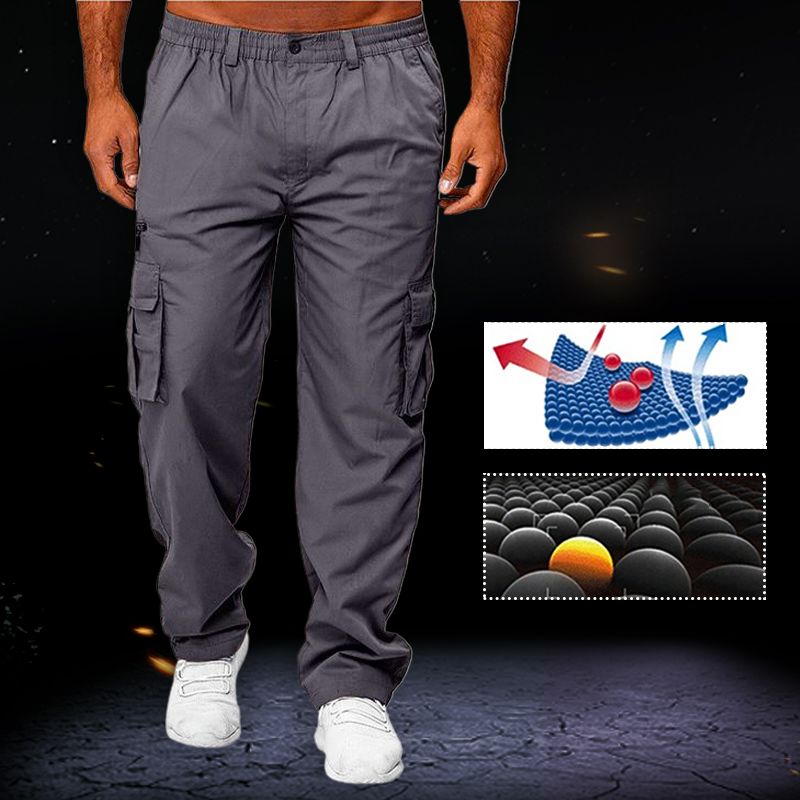 🔥 Zeitlich begrenztes Angebot! Herren-Taktikhose, locker & gerades Bein mit vielen Taschen