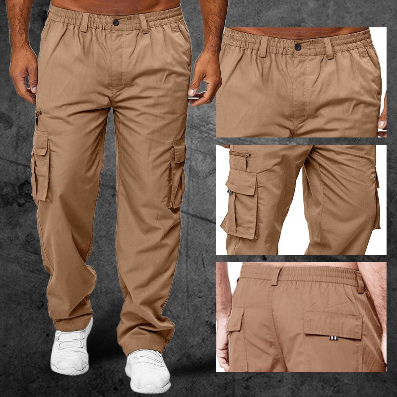 🔥 Zeitlich begrenztes Angebot! Herren-Taktikhose, locker & gerades Bein mit vielen Taschen