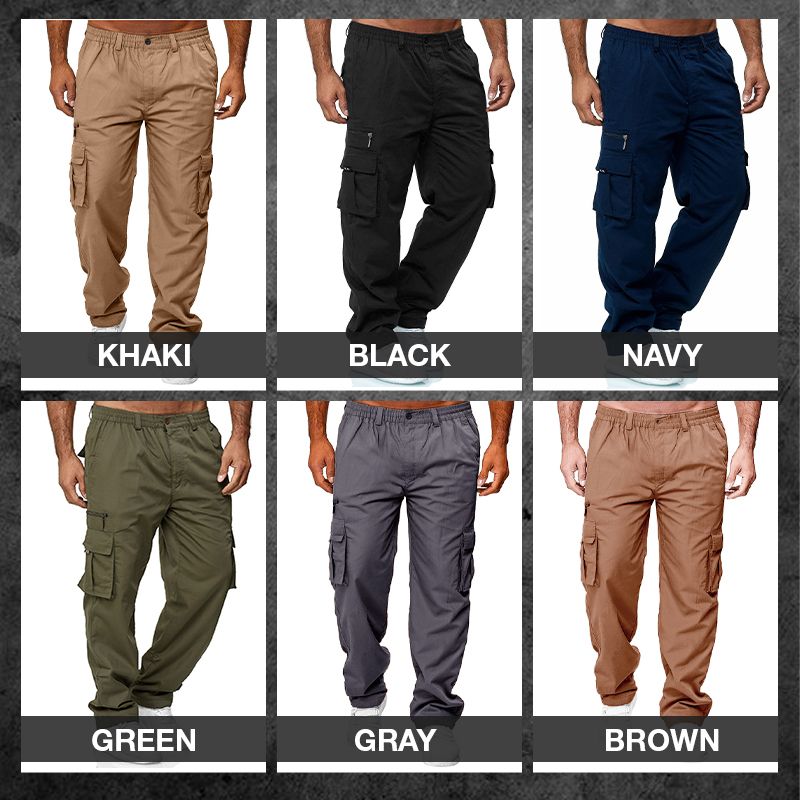 🔥 Zeitlich begrenztes Angebot! Herren-Taktikhose, locker & gerades Bein mit vielen Taschen