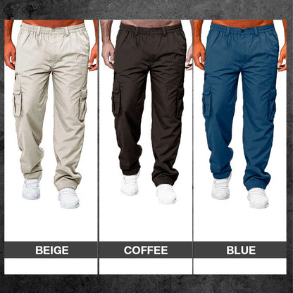 🔥 Zeitlich begrenztes Angebot! Herren-Taktikhose, locker & gerades Bein mit vielen Taschen