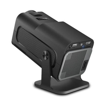 📢📢50 % Rabatt!! ⏰Tragbarer 4K-Projektor mit lichtundurchlässiger Faltleinwand