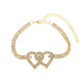 Kaufen Sie 2 und erhalten Sie 15%💖Heart X Heart Ankle Bracelet🌟FREE SHIPPING
