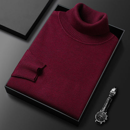 🧶 50% RABATT HEISSER VERKÄUF! ✨ Premium Kaschmirpulli Herren Einfarbig - Weiches Wohlfühlgarn mit Moderner Passform für Business & Freizeit 👔🎯