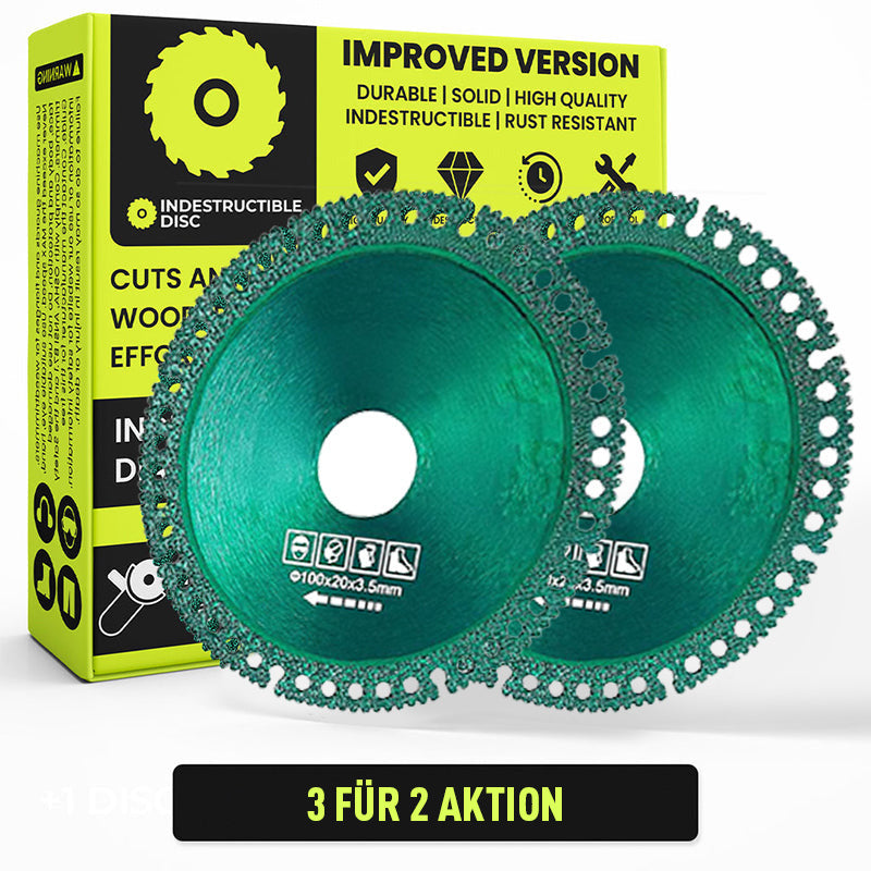 💥INDESTRUCTIBLE DISC 2.0 - Alles in Sekundenschnelle schneiden