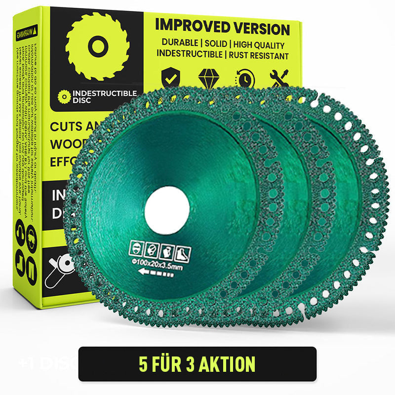 💥INDESTRUCTIBLE DISC 2.0 - Alles in Sekundenschnelle schneiden