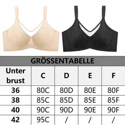 🏆 LETZTER TAG – 50% RABATT!! 💐 Frauen Plus Size Kühlender Minimizer-BH mit voller Abdeckung