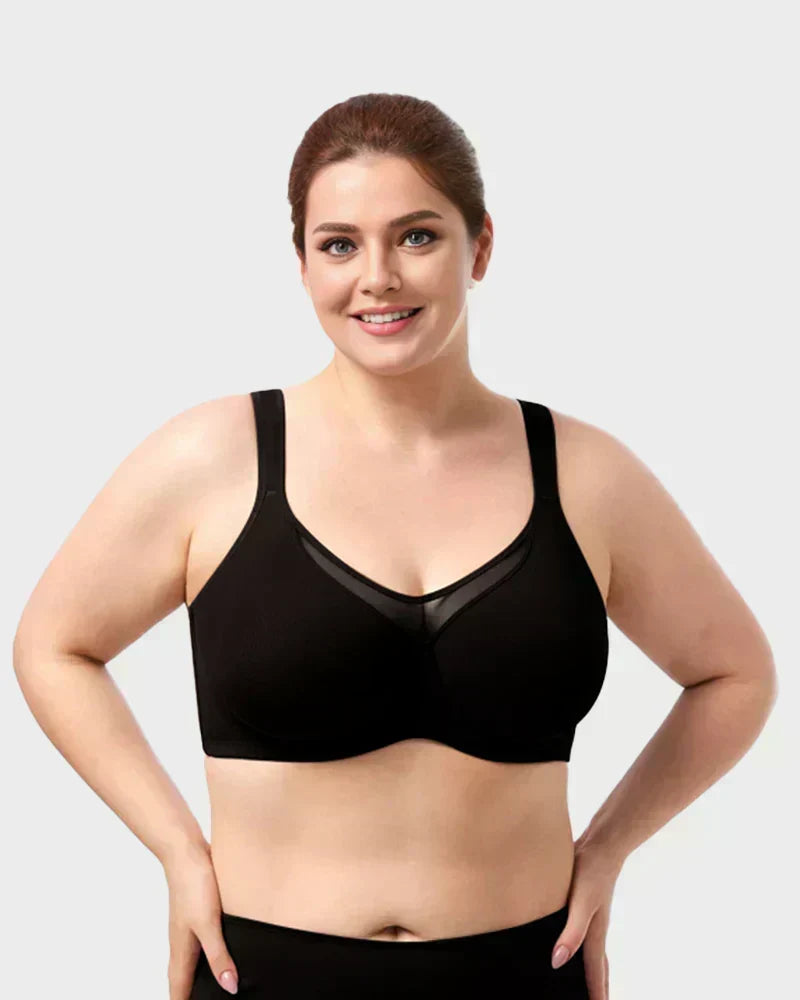 🏆 LETZTER TAG – 50% RABATT!! 💐 Frauen Plus Size Kühlender Minimizer-BH mit voller Abdeckung