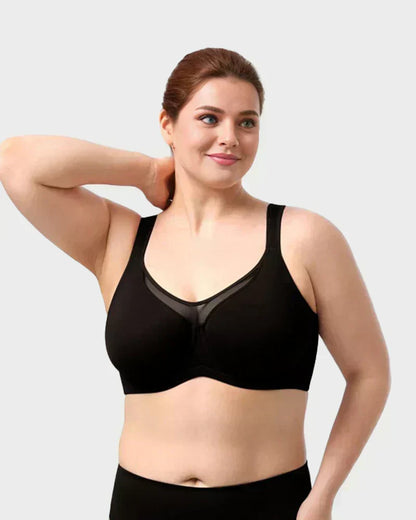 🏆 LETZTER TAG – 50% RABATT!! 💐 Frauen Plus Size Kühlender Minimizer-BH mit voller Abdeckung