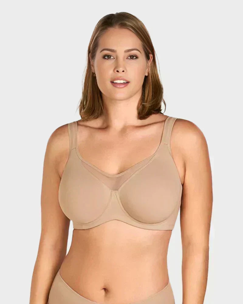 🏆 LETZTER TAG – 50% RABATT!! 💐 Frauen Plus Size Kühlender Minimizer-BH mit voller Abdeckung