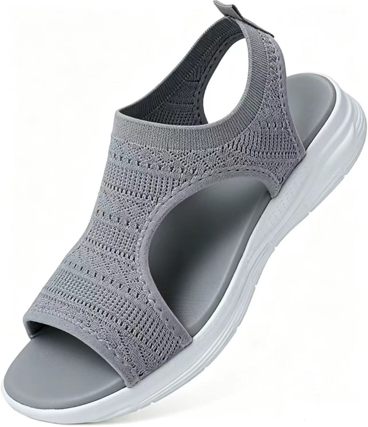 👡 Bequeme atmungsaktive flache Sandalen mit offener Zehe für Damen – leicht, luftig & vielseitig – perfekt für warme Tage, Strand & Freizeit