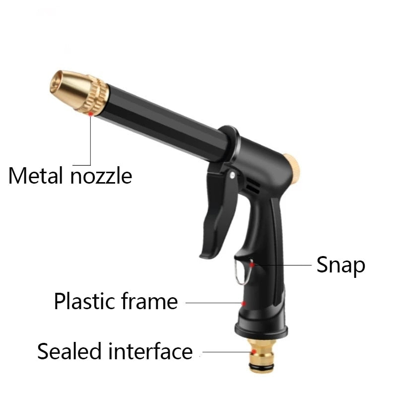 🔥Letzter Tag: 50% Rabatt!⏰🎉Wasserpistole für einfaches Autowaschen und vielseitiges Bewässern
