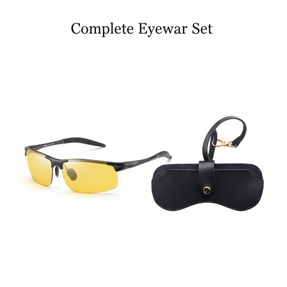 🕶️ Nur noch heute 50% RABATT! ⏰ Photochrome Sonnenbrille mit polarisierten blendfreien HD-Gläsern – randloser Sportrahmen – perfekt für Autofahren, Angeln, Radfahren & Outdoor-Aktivitäten