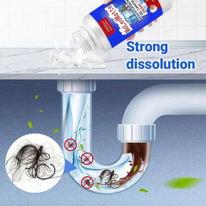 🌪️🚽 Rohrfrei Aktiv-Gel mit Zitronenfrische 🍋✨ Sofort Verstopfungen lösen & unangenehme Gerüche beseitigen, dauerhaft vor neuen Verstopfungen schützen, passend für alle Haushaltsrohre