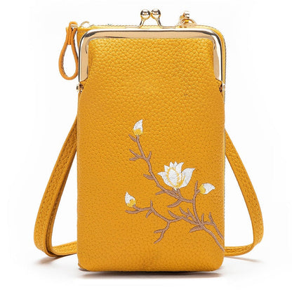 🔥2025 Heißer Verkauf 55% RABATT🔥Damen-Sling-Cross-Body-Geldbörse mit Handyhalterung