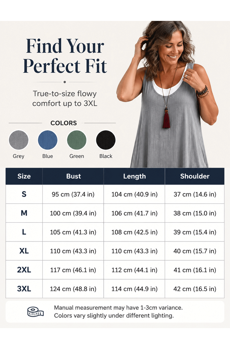 🔔 Letzte 100 Stück – solange der Vorrat reicht! Lässiges, lockeres, ärmelloses Tanktop-Kleid in Layering-Optik für Damen