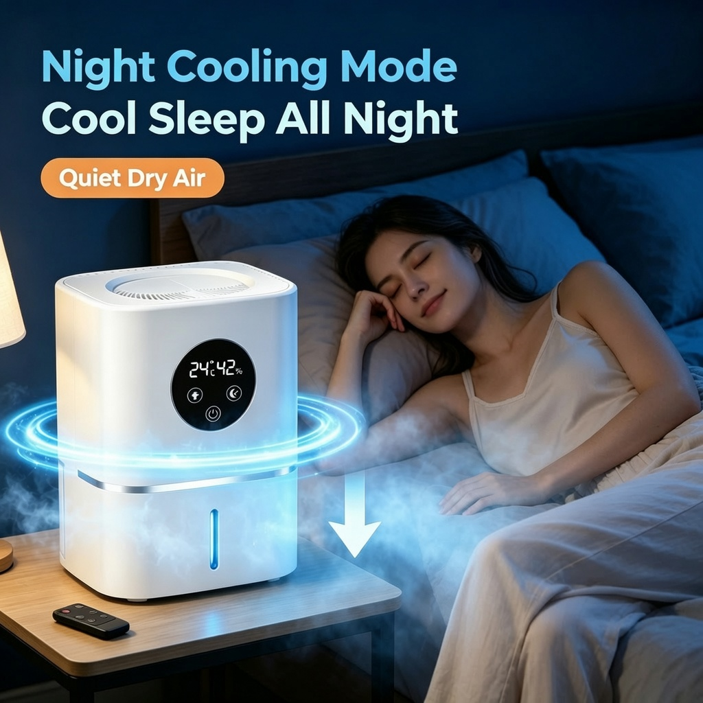 💨 Feuchtigkeit weg, Kühle pur – der 2-in-1 Luftentfeuchter und Kühler sorgt für ein gesundes Raumklima. Schimmel keine Chance, Hitze keine Macht – hol dir deinen Klima-Helfer! ❄️🏠