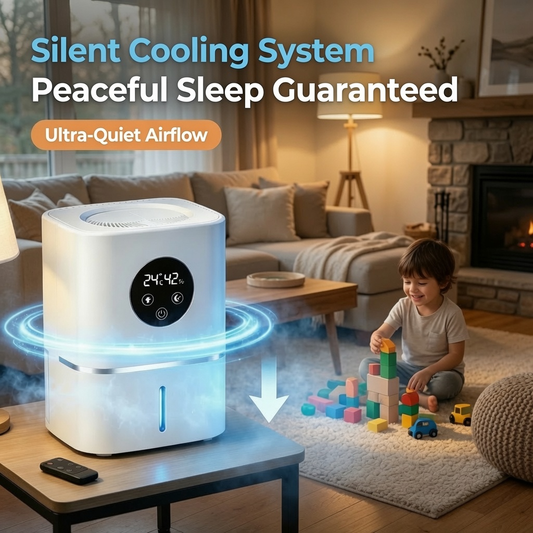 💨 Feuchtigkeit weg, Kühle pur – der 2-in-1 Luftentfeuchter und Kühler sorgt für ein gesundes Raumklima. Schimmel keine Chance, Hitze keine Macht – hol dir deinen Klima-Helfer! ❄️🏠