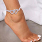 Kaufen Sie 2 und erhalten Sie 15%💖Heart X Heart Ankle Bracelet🌟FREE SHIPPING