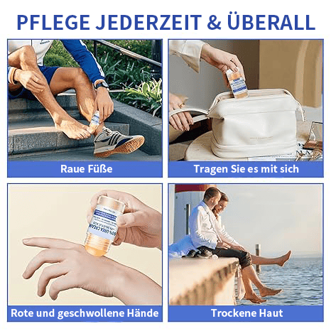 🧴 Feuchtigkeitsspendende Fußcreme – repariert trockene, rissige Haut, pflegt intensiv & sorgt für geschmeidige Füße – ideal für die tägliche Pflege
