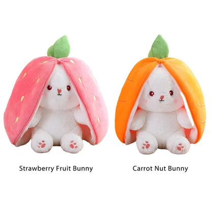 🐰Schönes Geschenk 50% RABATT🍓Strawberry Bunny verwandelt sich in ein kleines Kaninchen