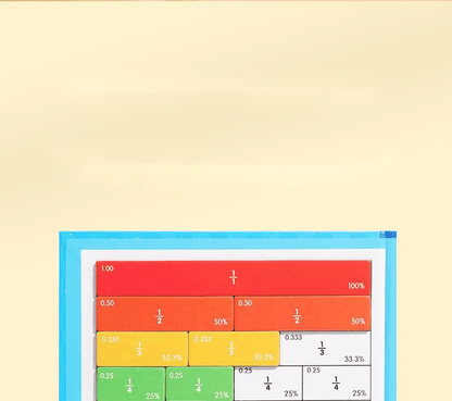 🧩Limitiertes Angebot – 50% RABATT! 🎨 Magnetisches Bruchpuzzle für Kinder – Fördert Feinmotorik, bunt & sicher – Perfekt für spielerisches Lernen zu Hause ✨