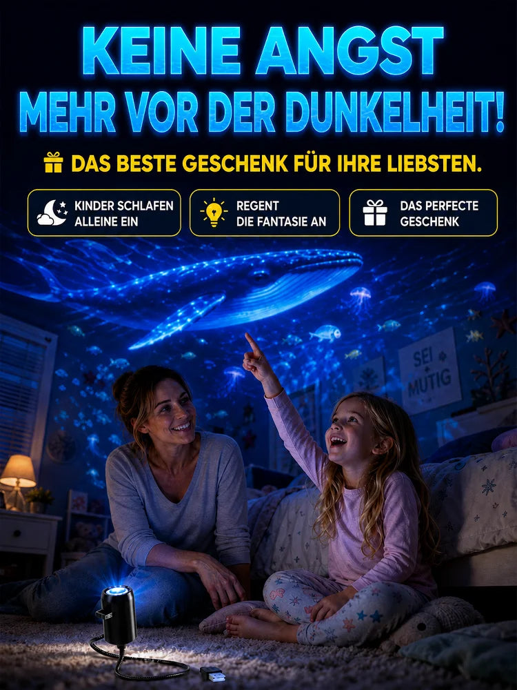 🥳HEISSER SALE 2026🥳💞50.000+ VERKAUFT!👵❤️ 🌌 Planetarischer HD-Projektor mit einstellbarer Brennweite – Erzeugt eine kosmische, magische Atmosphäre im Orice Dormitor