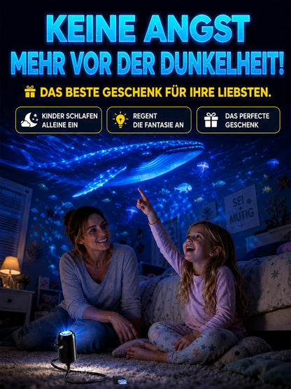🥳HEISSER SALE 2026🥳💞50.000+ VERKAUFT!👵❤️ 🌌 Planetarischer HD-Projektor mit einstellbarer Brennweite – Erzeugt eine kosmische, magische Atmosphäre im Orice Dormitor